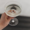 Champagnerglas Das Leben ist schön (VE = 4 Stk)