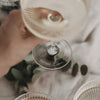 Champagnerglas Auf das Leben  (VE = 4 Stk)