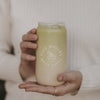 Hohes Trinkglas Iced matcha latte club (VE = 6 Stk.)