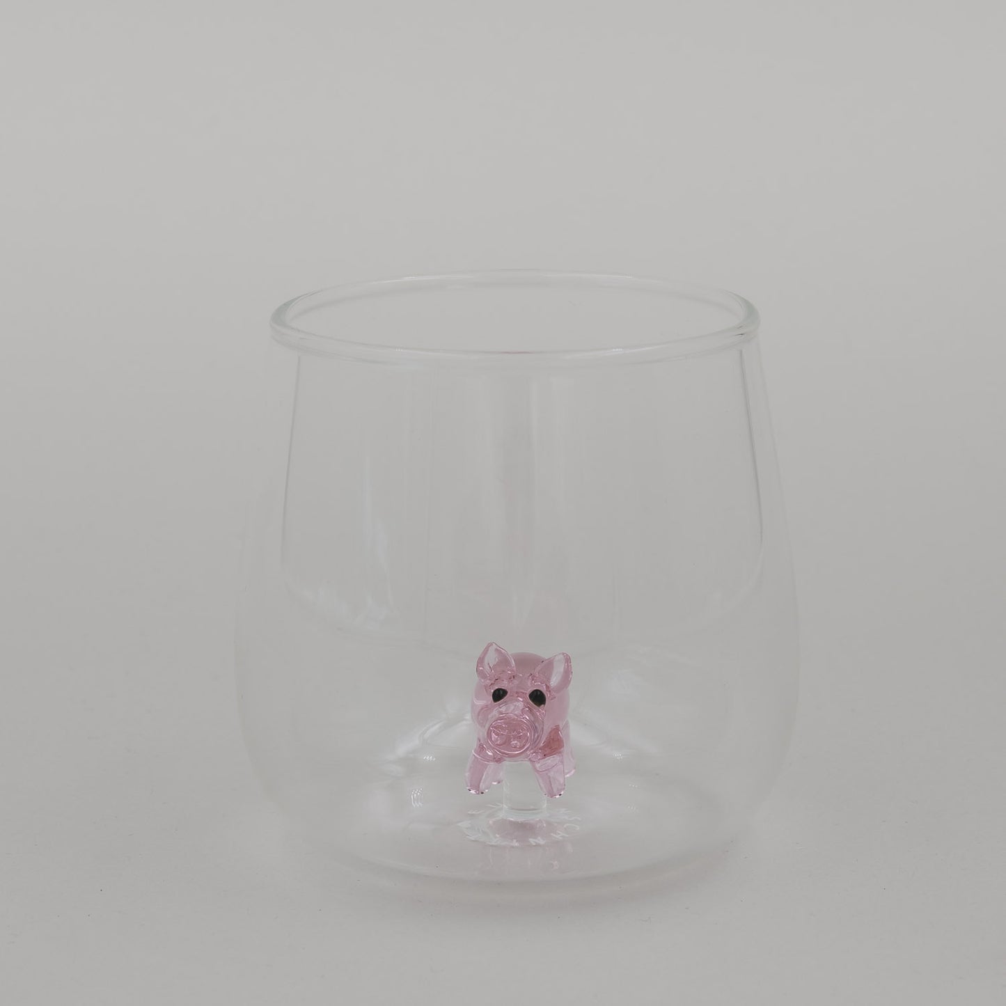 Trinkglas Schweinfigur (VE = 6 Stk.)