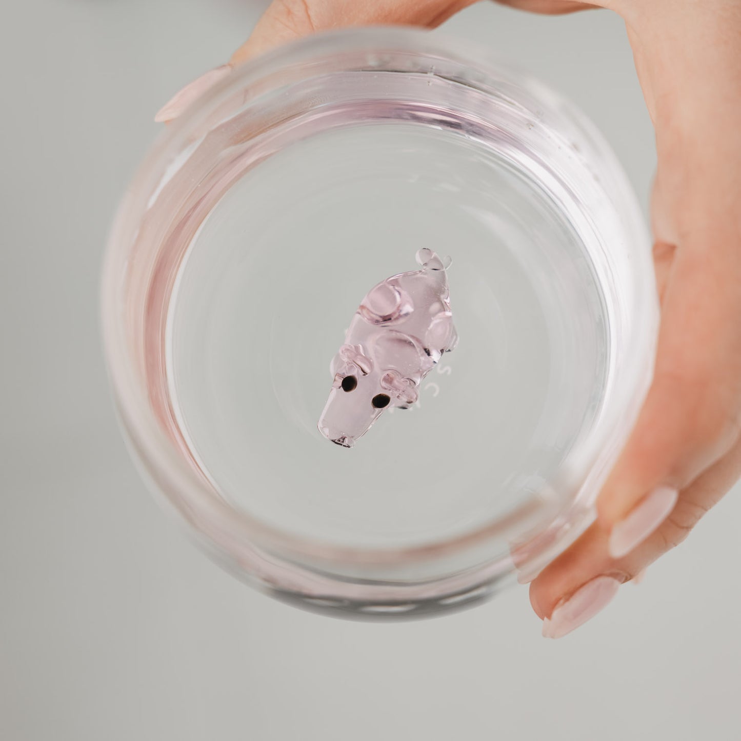 Trinkglas Schweinfigur (VE = 6 Stk.)