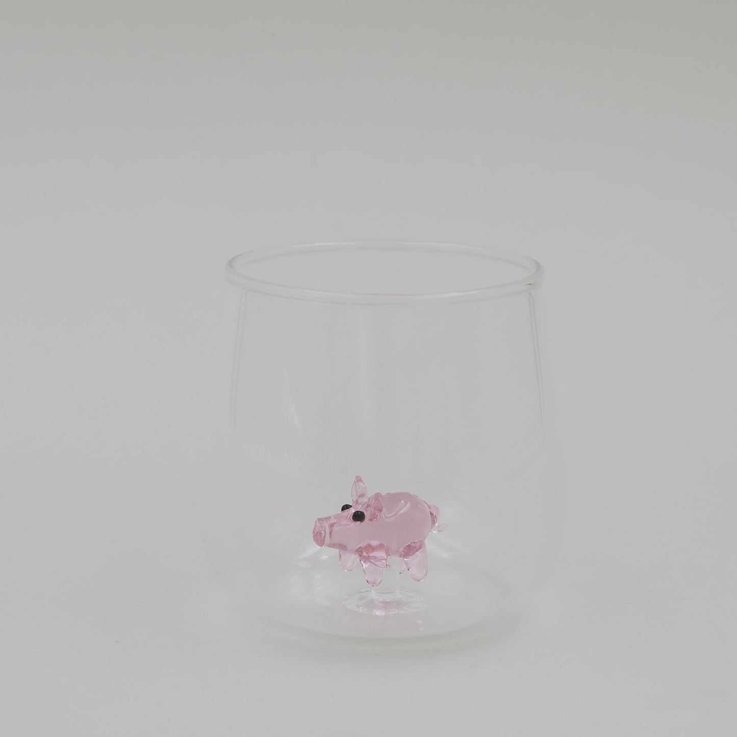 Trinkglas Schweinfigur (VE = 6 Stk.)