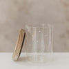 Vorratsglas Herzen 13 cm weiß (VE = 4 Stk)