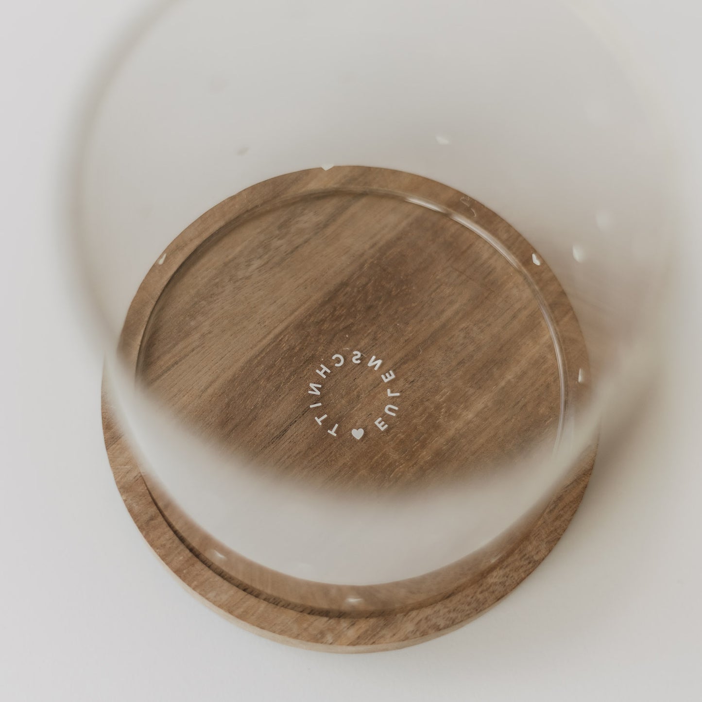 Vorratsglas Herzen 13 cm weiß (VE = 4 Stk)
