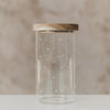 Vorratsglas Herzen 19 cm weiß (VE = 4 Stk.)
