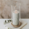 Vorratsglas Herzen 25 cm weiß (VE = 4 Stk.)