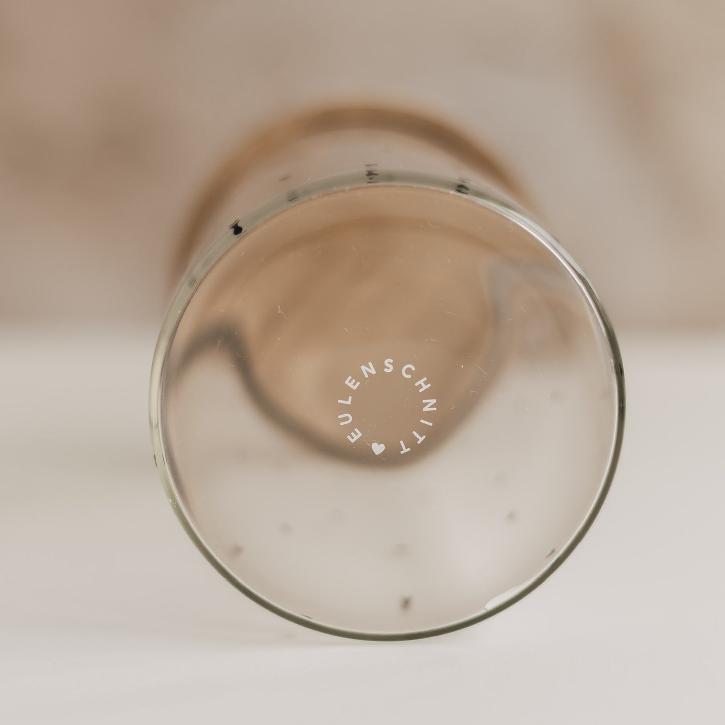Vorratsglas Herzen 19 cm schwarz (VE = 4 Stk.)