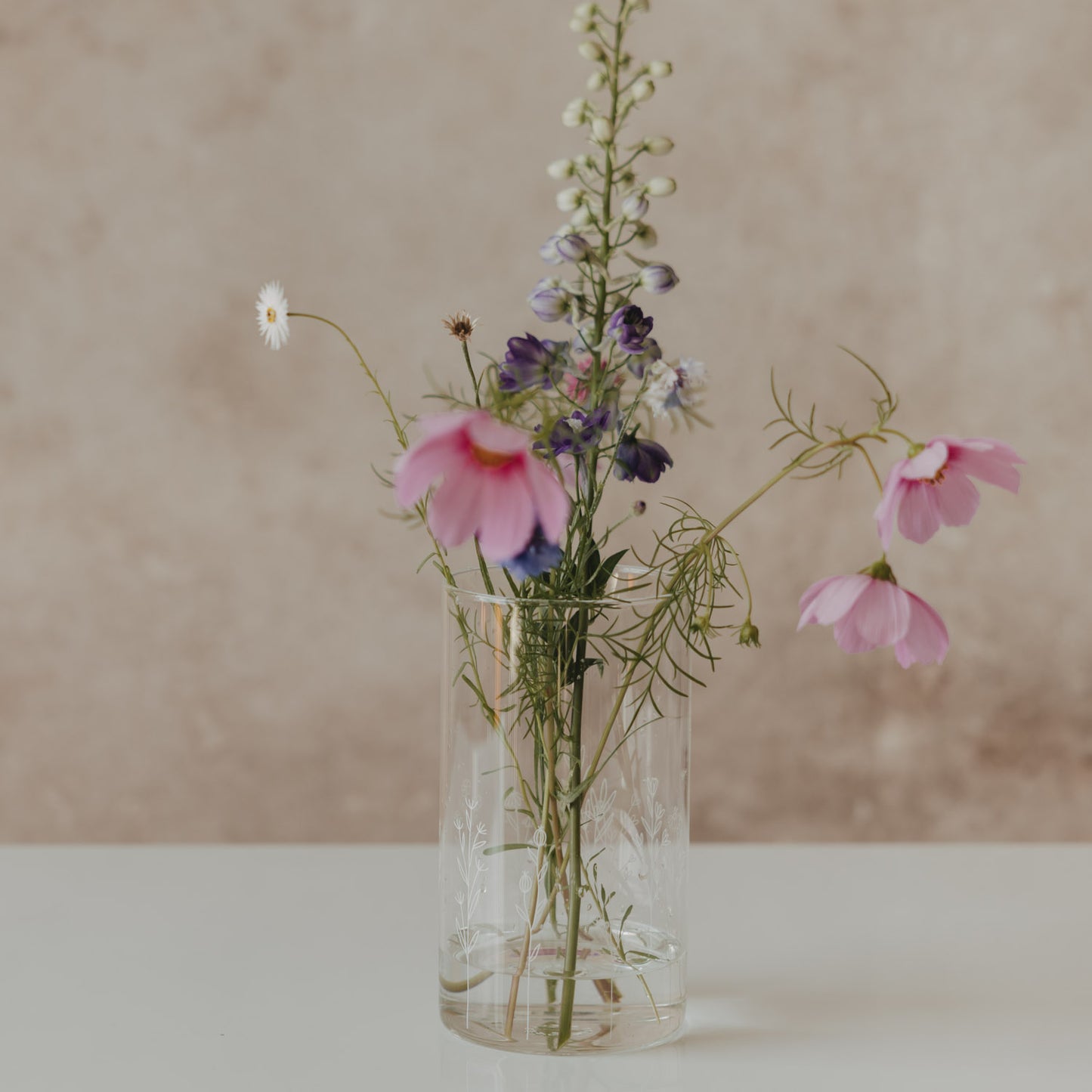 Vorratsglas Blumenwiese 19 cm (VE = 4 Stk.)