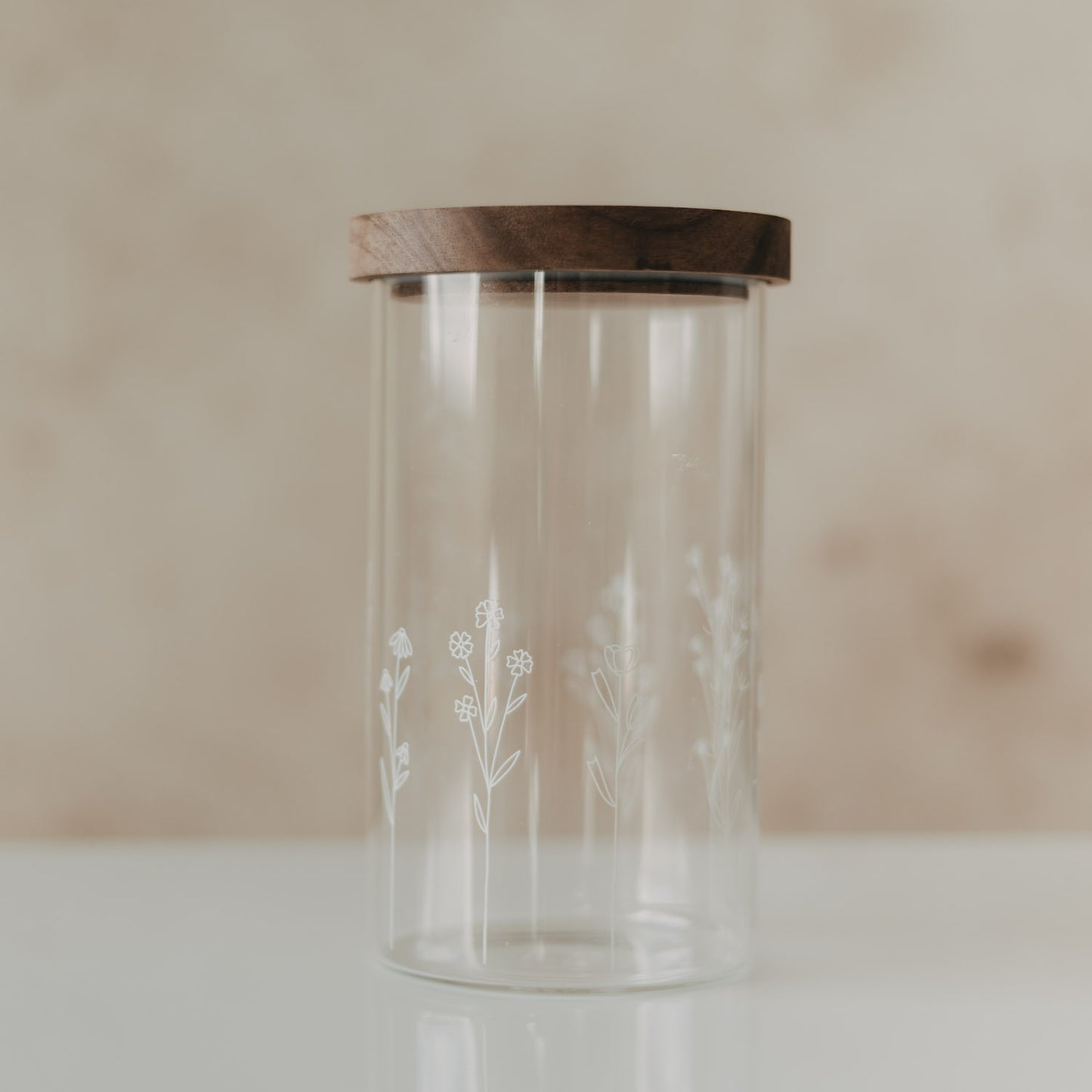 Vorratsglas Blumenwiese 19 cm (VE = 4 Stk.)