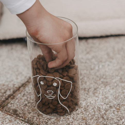 Vorratsglas Hund 19 cm (VE = 4 Stk.)