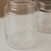 Vase aus Glas groß Herzen weiß (VE = 6 Stk.)