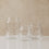 Vase aus Glas klein Herzen schwarz (VE = 6 Stk.)