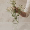 Vase aus Glas klein Herzen schwarz (VE = 6 Stk.)