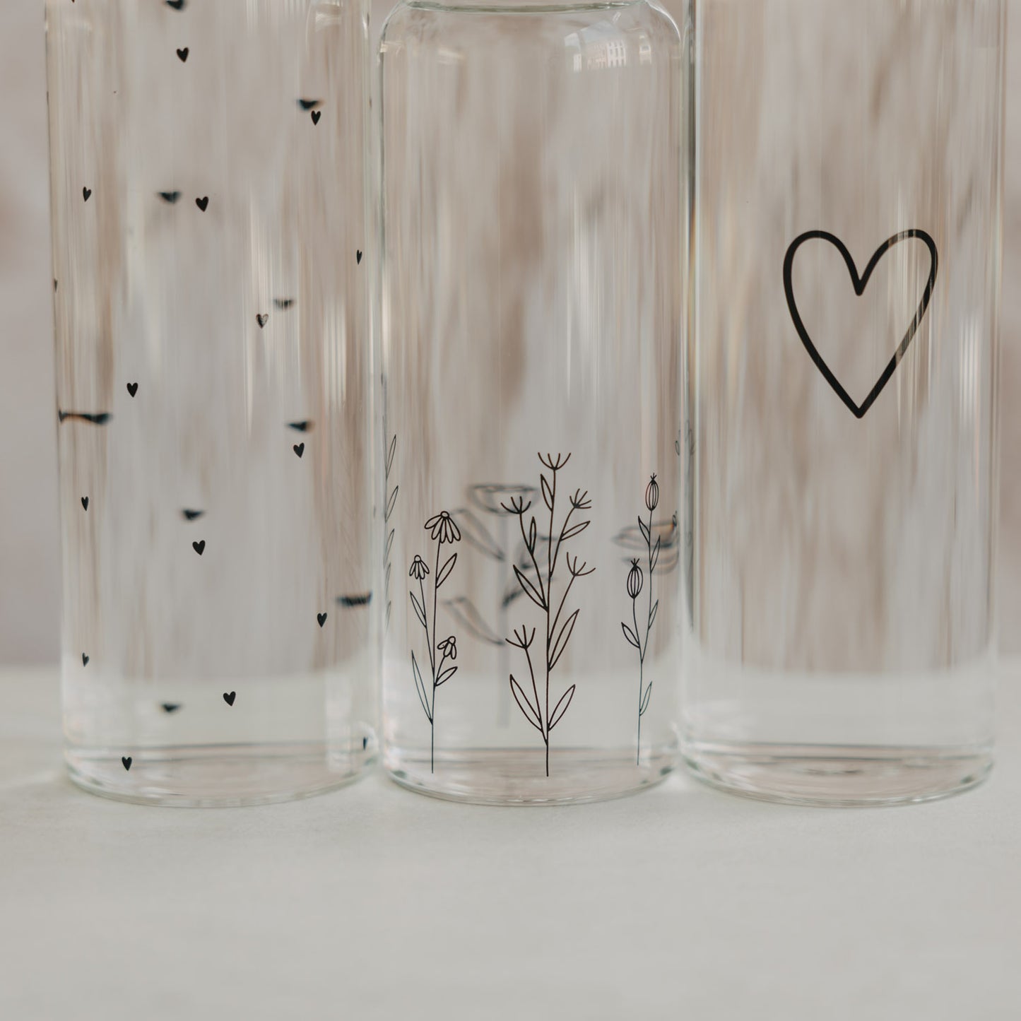 Trinkflasche Blumenwiese 500ml (VE = 6 Stk.)