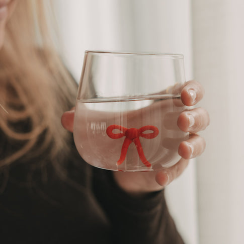 Figurglas Schleife (VE = 6 Stk.)