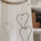 Pendentif Coeur en métal lot de 6 (UE = 4 Ensembles)