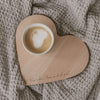 Heart breakfast board (PU = 5 pieces)