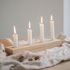 Plateau de bougies de l'Avent en chêne Christmas (VE = 3 Stk)