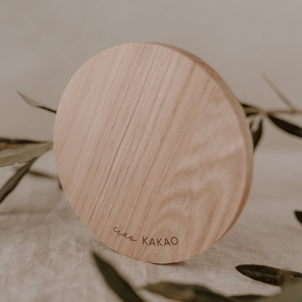 Oak Coaster Ciao Kakao (PU = 8 pieces)