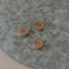 Wooden magnet 3-piece set Hooray (VE = 6 sets)