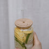 Lid Das Leben ist schön for tall drinking glass (VE = 6 pcs)
