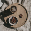 Plateau tournant en chêne Coffeelover (UE = 3 Pièces)