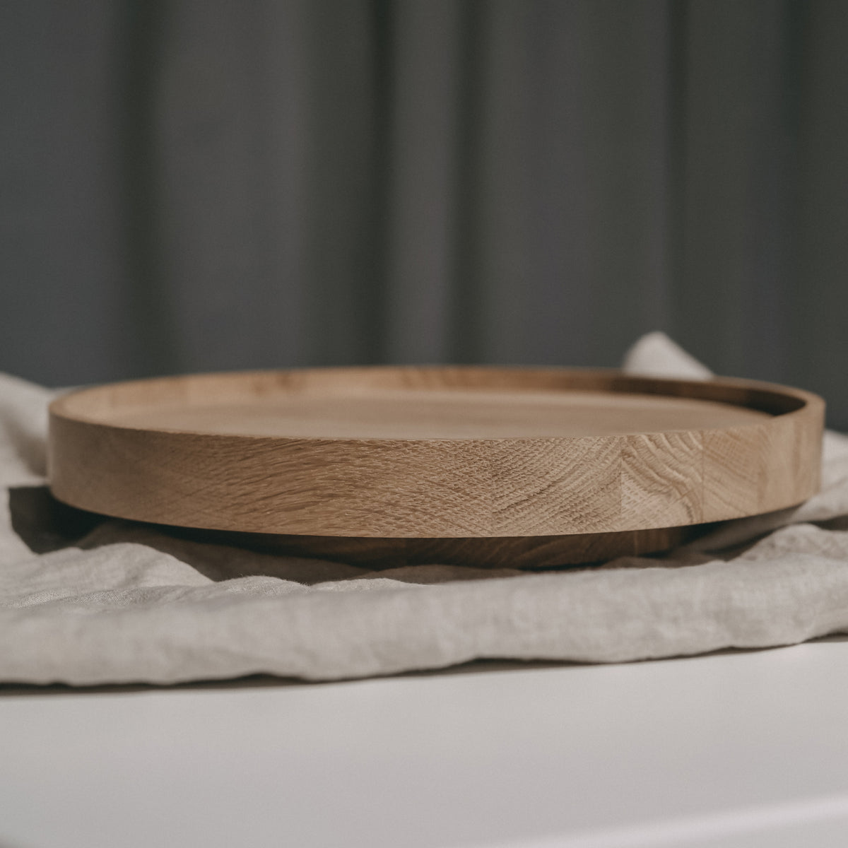 Drehteller aus Eiche Rundum glücklich 28cm (VE = 3 Stk)