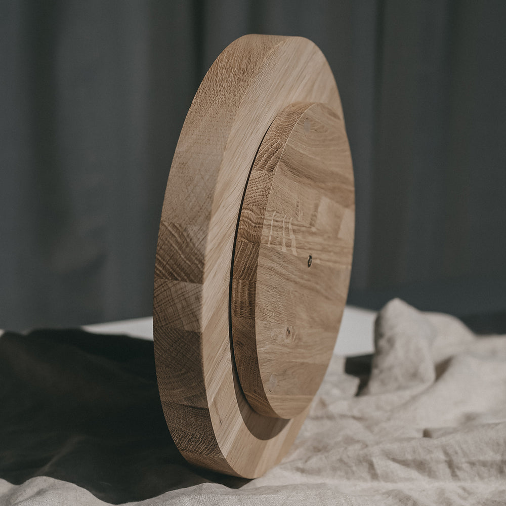Drehteller aus Eiche Rundum glücklich 28cm (VE = 3 Stk)