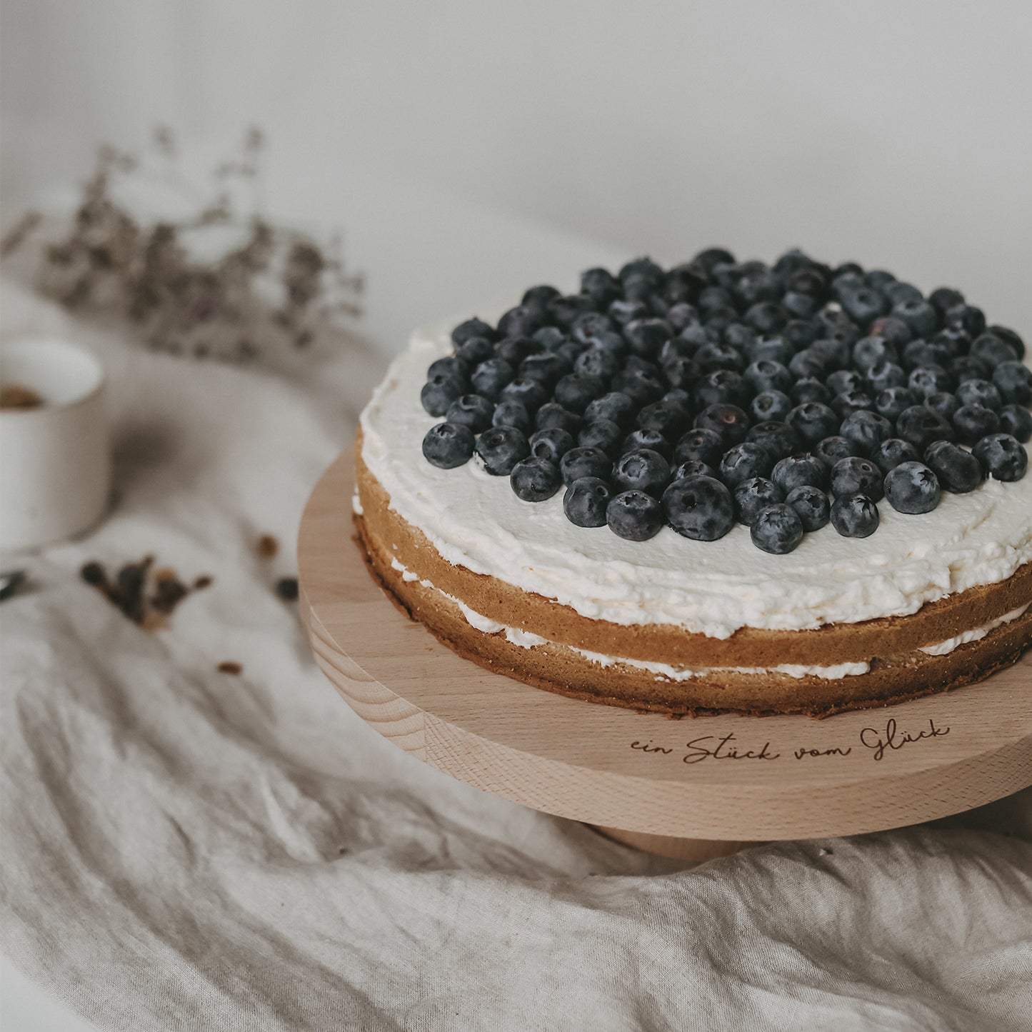Présentoir à gâteaux Stück vom Glück (UE = 4 Pièces)