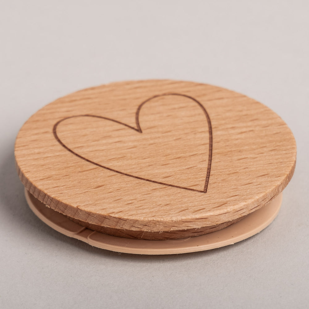 Deckel Herz für Karaffe (VE = 6 Stk)