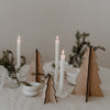 Sapins de Noël en lot de 3 naturel (VE = 6 pcs)