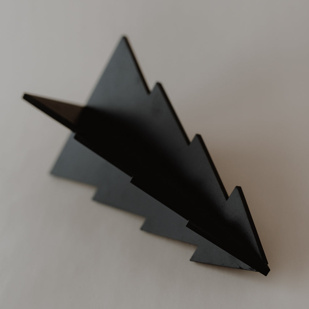 Tannenbäume im 3er Set schwarz (VE = 6 Stk)