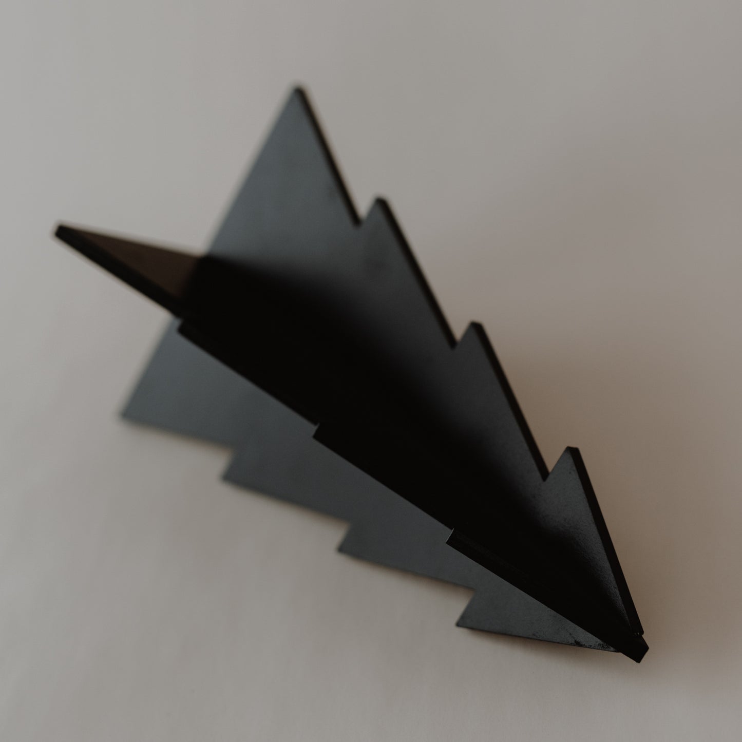 Tannenbäume im 3er Set schwarz (VE = 6 Stk)