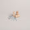 Crochets muraux naturels en lot de 3 (VE = 6 lots)
