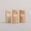 Crochets muraux naturels en lot de 3 (VE = 6 lots)