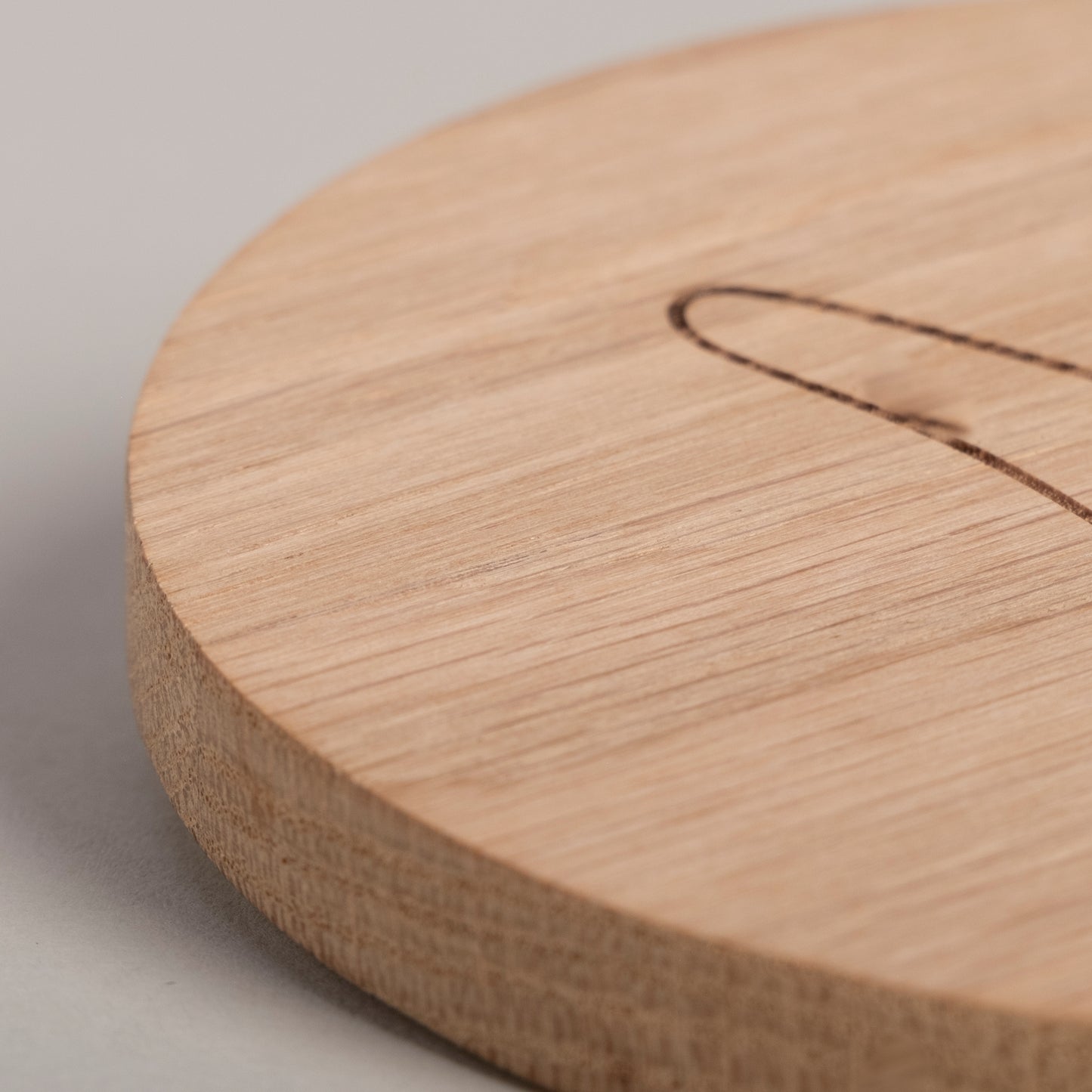 Sous-verres en chêne lapin (VE = 8 pcs)