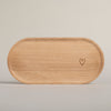 Tray Heart made of Oak (PU = 3 pcs)