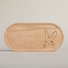 Plateau lapin en chêne (VE = 3 pcs)