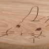 Plateau lapin en chêne (VE = 3 pcs)