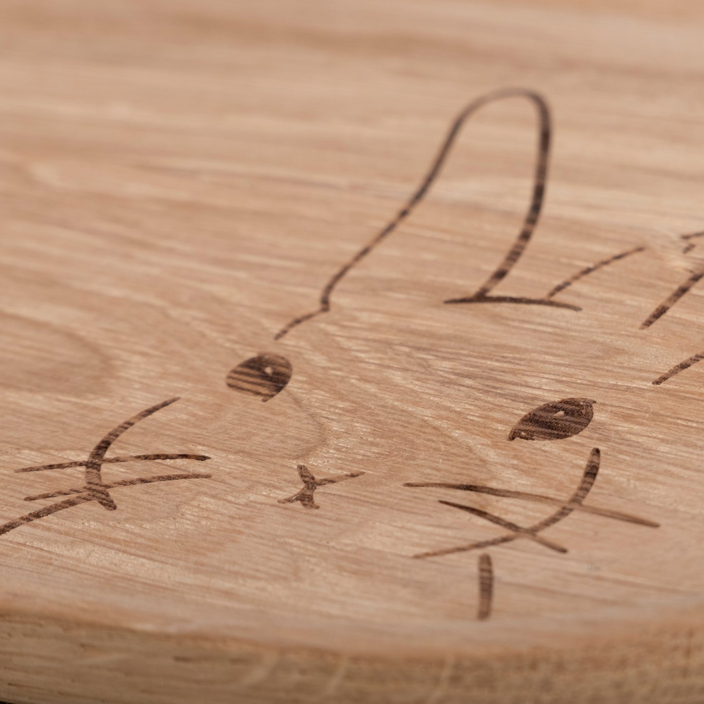 Plateau lapin en chêne (VE = 3 pcs)
