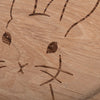 Plateau lapin en chêne (VE = 3 pcs)