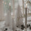 Sapins de Noël en lot de 3 blancs (VE = 6 pcs)