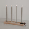 Adventskerzenbrett aus Eiche Christmas (VE = 3 Stk)