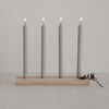 Adventskerzenbrett aus Eiche Christmas (VE = 3 Stk)