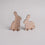 Steckhasen natural 2-piece set (VE = 6 pcs.)