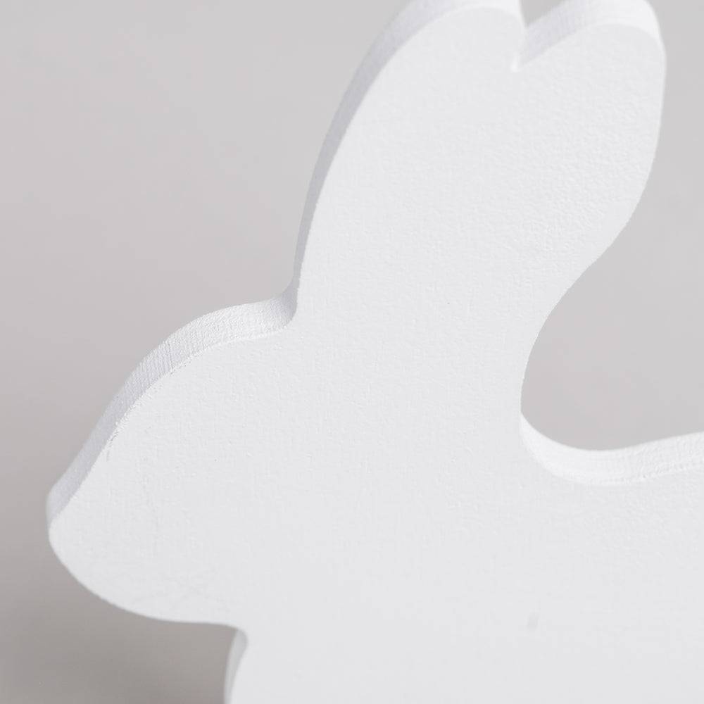 Lapins à emboîter blancs lot de 2 (VE = 6 pcs.)