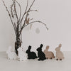 Lapins à emboîter blancs lot de 2 (VE = 6 pcs.)