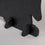 Lapins emboîtables noirs lot de 2 (VE = 6 pcs.)