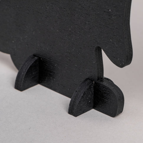 Lapins emboîtables noirs lot de 2 (VE = 6 pcs.)