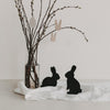 Lapins emboîtables noirs lot de 2 (VE = 6 pcs.)